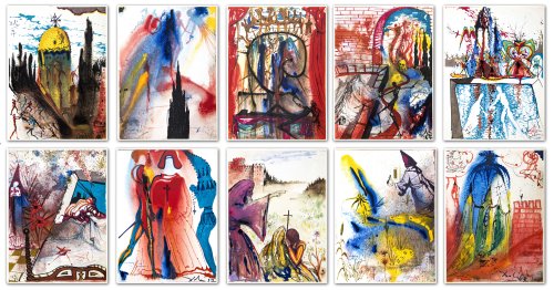 Romeo et Juliette. With an extra suite of 10 signed lithographs by Salvador Dali.